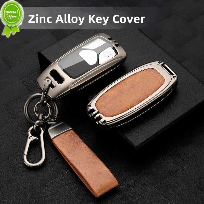 Nueva Funda Protectora De Aleación De Zinc Para Llave De Coche, Estuche  Protector Para Audi A4 A5 A6 A7 A8 Q5 Q7 S7 S8 8P B6 B7 B8 C5 C6 RS3 TT