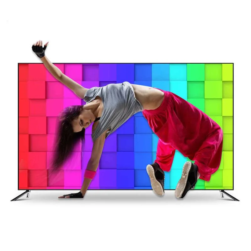 최고 TV 32 40 43 50 55 60 인치 스마트 안드로이드 TV 4K Ultra HD 공장 아울렛 플랫 TV HD LCD LED 최고의 스마트 TV