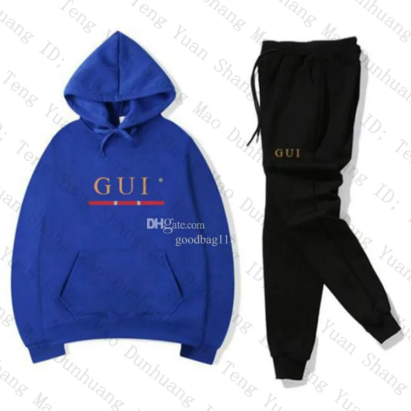 Designer Tracksuits men 2 Pieces/Set sweatsuit Letters Print hoodies and pants Men Clothing Sweatshirt Pullover mens womens Casual Tennis Sport jogging suit sets