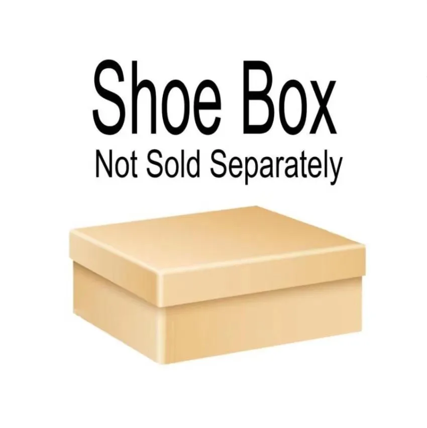مصمم النعال الأحذية غير الرسمية أحذية الأزياء الأصلية مربع العلامة التجارية 1