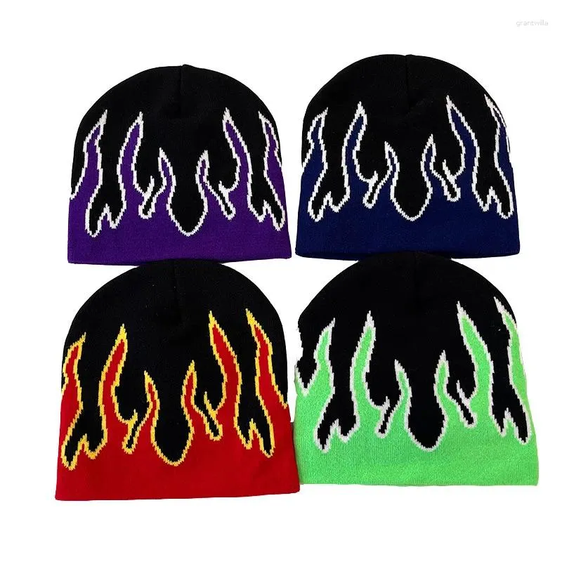 Boinas Moda Llama Mujeres Beanie Hat Warm Knit Winter Caps Slouchy para