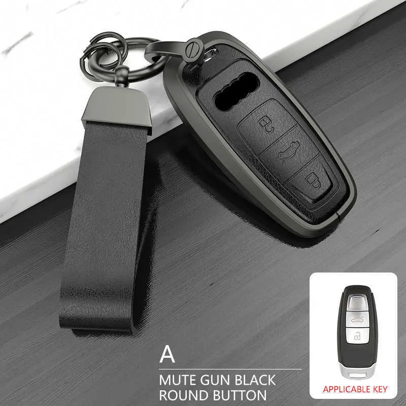 WSAuto Key Fob Cover For Kia Soul & Rio - TPU Protection Case With Metal Keychain, White - View #9