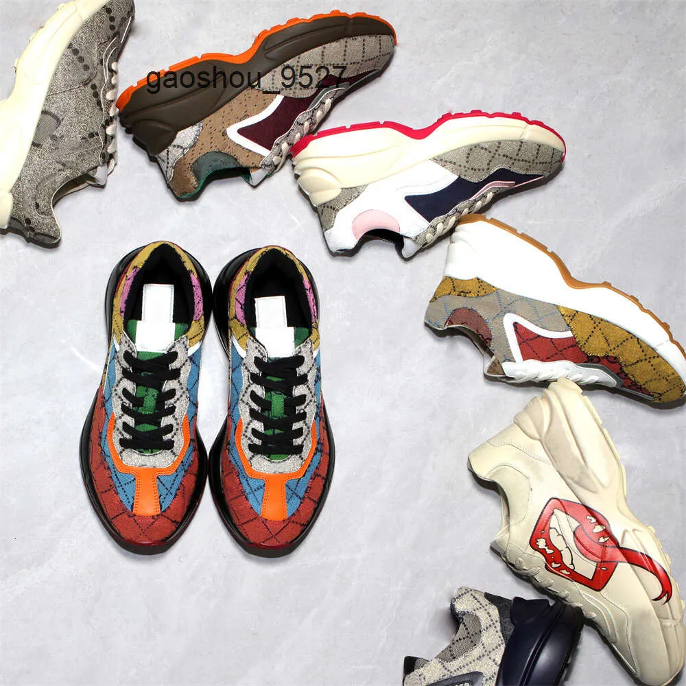 Daddy Multicolor Rhyton Casual Shoes Men Women Vintage Gglies