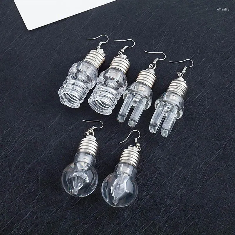 Boucles d'oreilles pendantes à la mode, arrivée lumineuse, ampoules colorées, goutte pour femmes, amis, cadeaux, bijoux