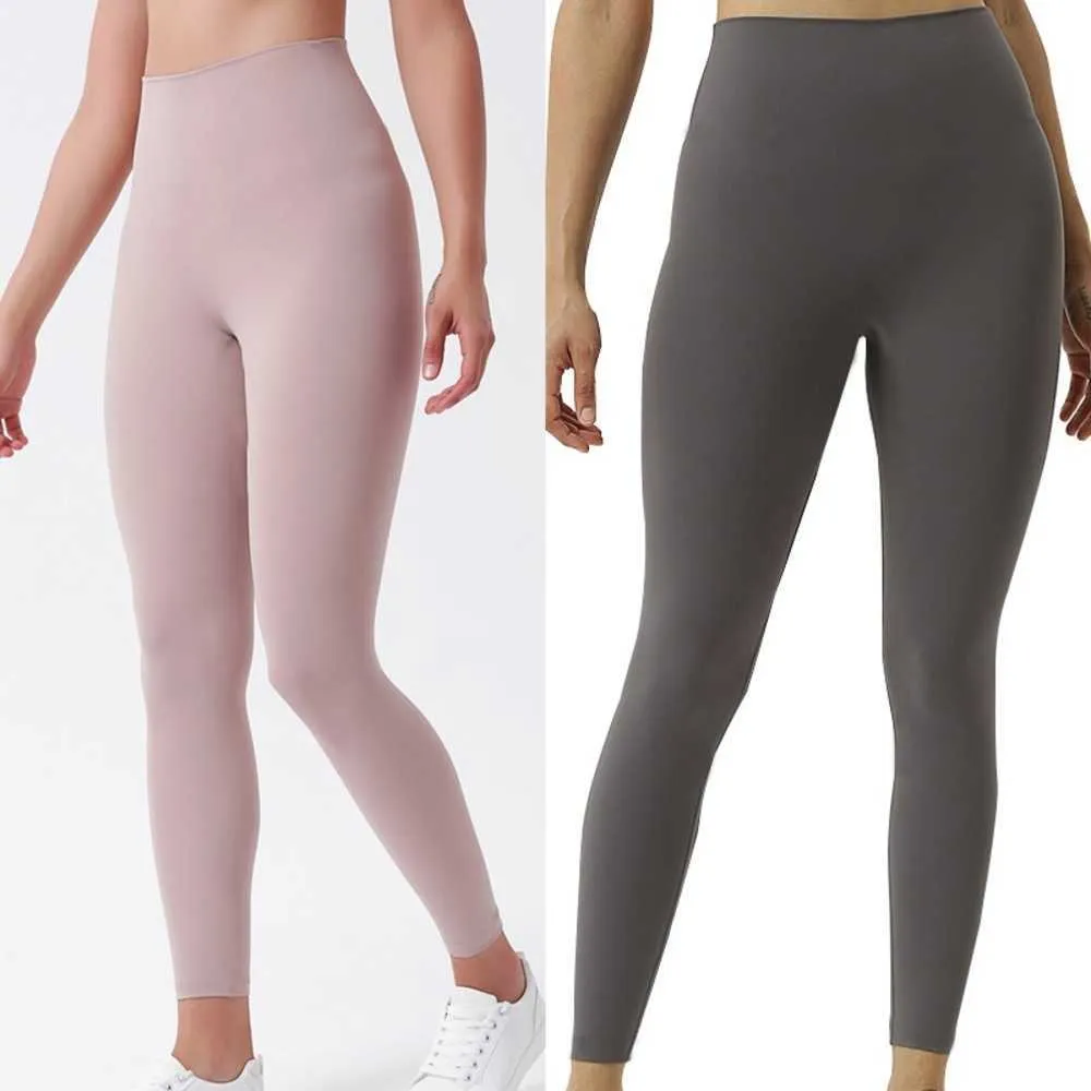 Leggings de mujer Pantalones de chándal de cintura alta de color sólido para mujer Pantalones de yoga Ropa de gimnasia Elástico Fitness Lady Medias completas en general Workoutbndpk0ka