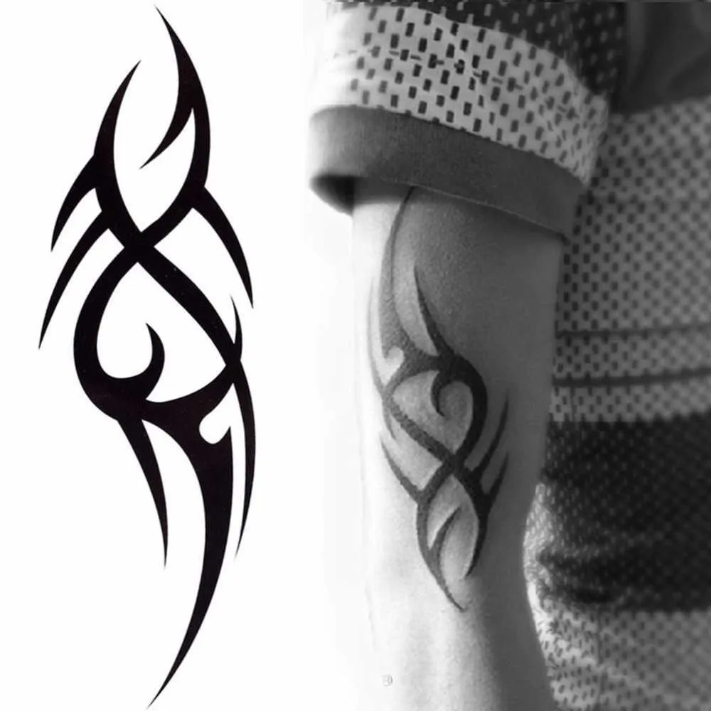 Tatuaggi Temporanei Elegante 3D New Mans Mezza Manica Braccio Temporaneo  Totem Tatuaggio Adesivi Body Art Tatuaggi Ragazzi Strumenti Di Bellezza  Z0403 Da 3,34 € | DHgate, image size:1000x1000