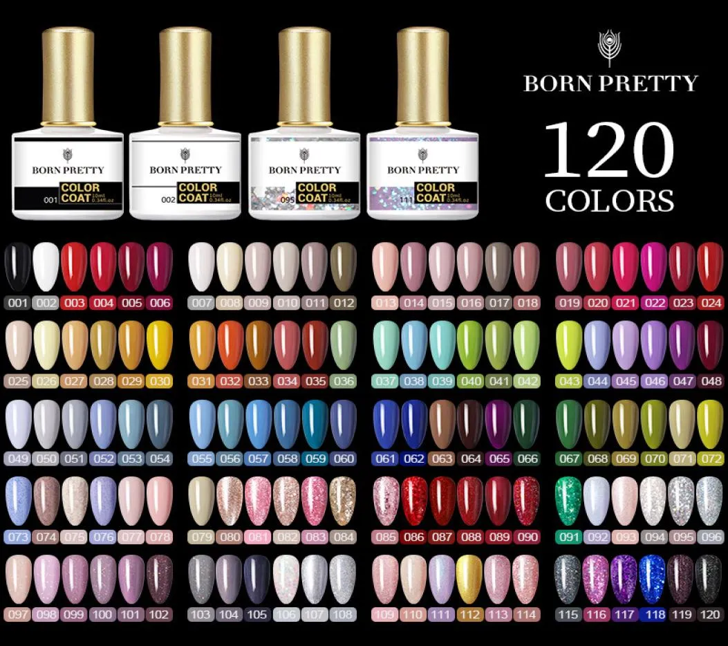 10mlbottle 120 färger Choico Series Gel Healthy Soakoff Nail Gel Kodan Barbie varade 2020 Nya färger Coat5364261
