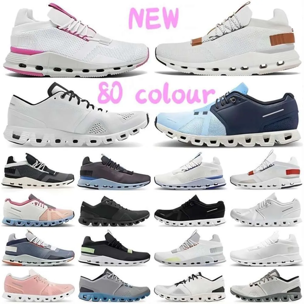 on cloud shoe Designer shoes monster nova running shoes men women designer sneakers monster swift triple black white pink blue grey mens womens OnClouds o