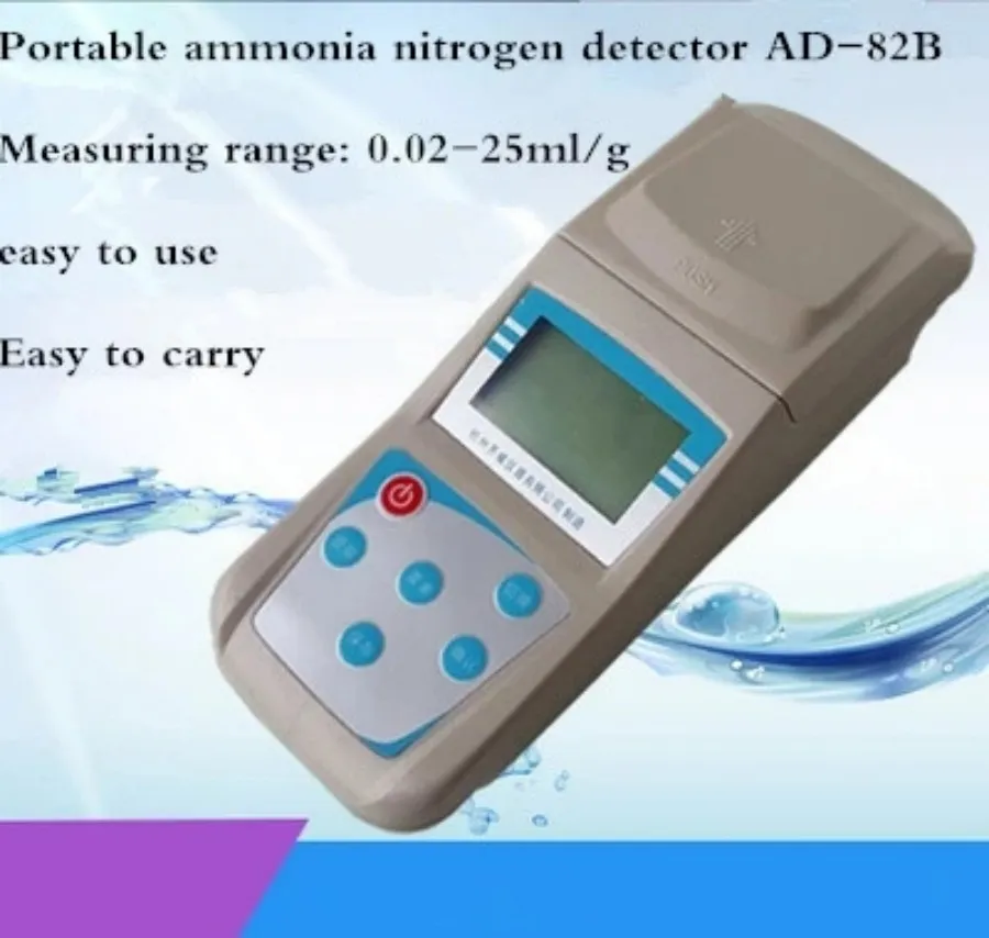 Ammonia Nitrogen Gas Analyzer Detector Concentration Meter Montior Water Quality Tester Measuring Tool Range 0.02-25mg/L