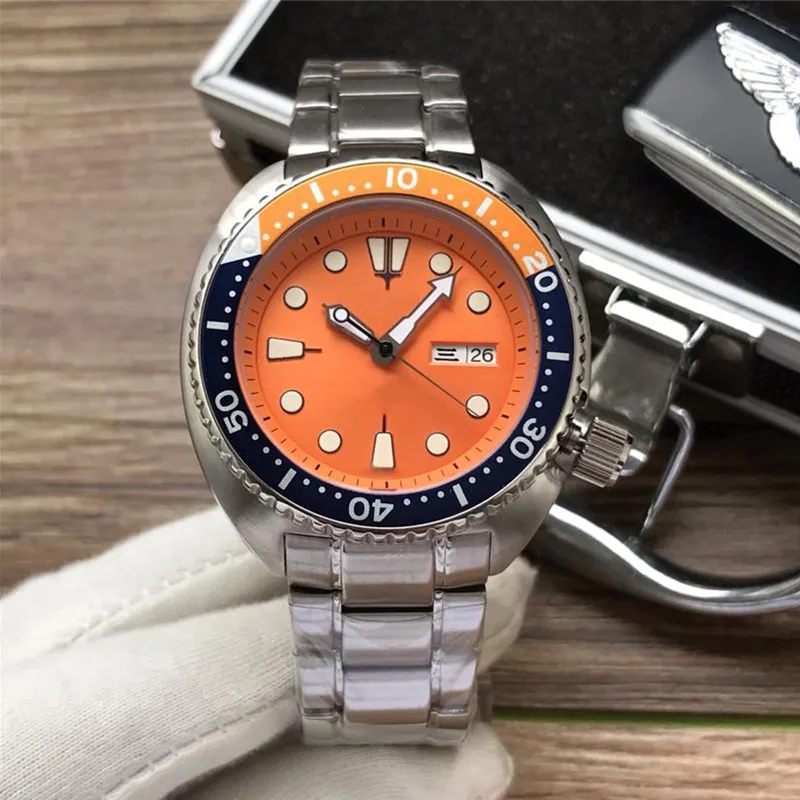 Relojes de Lujo Montres de Luxe Business Mens Automatic Mechanical SK Luxury Clone Watch 43mm High Quality rostfritt stål U1top Luminous Waterproof Sapphire Glass