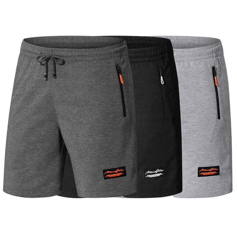 Shorts masculinos verão novo algodão shorts casuais homens de alta qualidade impressão de moda curta