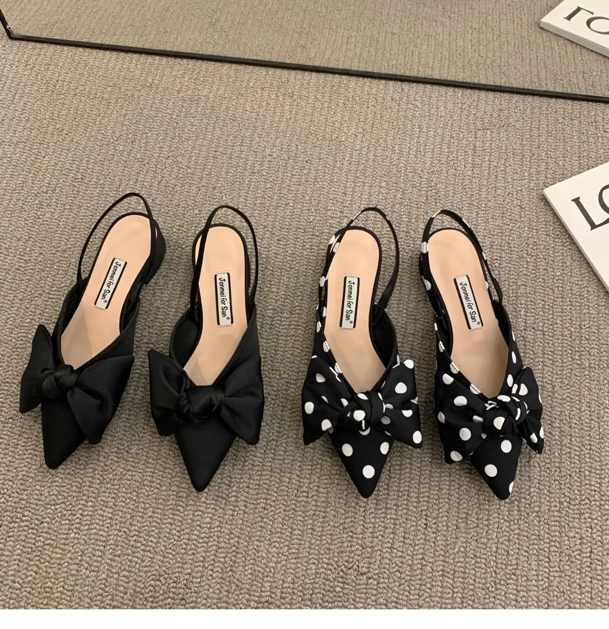 Sandals Summer Women's Sandals Fashion Low Heels Sandals Women Shoes Elegant Pointed Straps Fashion Party Pumps Sandalias De Mujer 230403