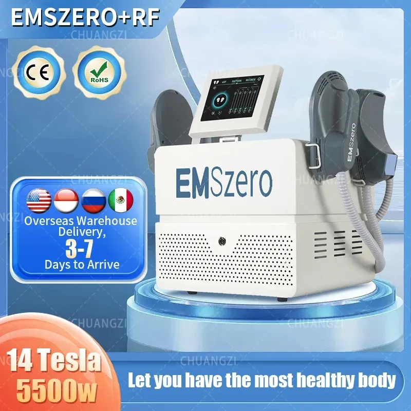 Portable DLS-EMSLIM Neo RF Machine Emszero corps électromagnétique amincissant la construction musculaire stimuler la Machine d'élimination des graisses