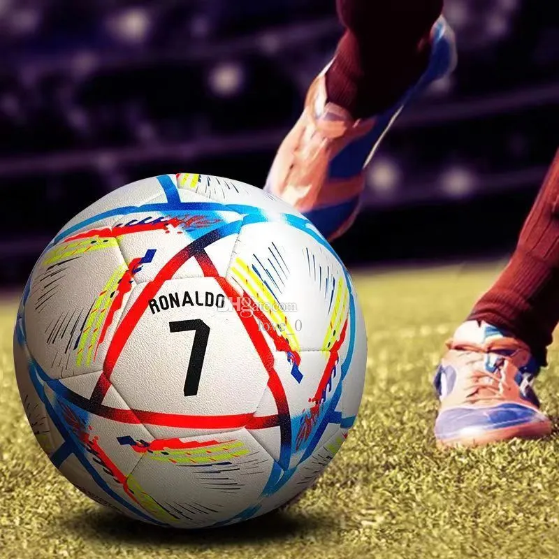 Crafts Edition Soccer Ronaldo Messis Neymar Dimensione 5 Designer Allenamento Ball adulti SIRSCCER237C