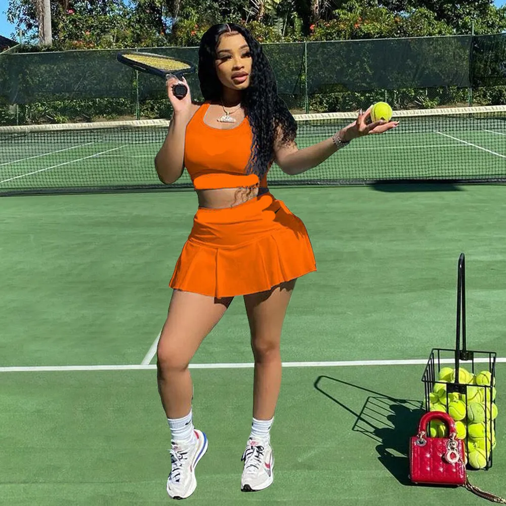 Womens Designer Bodycon Tracksuit Set Short Sleeve Sports Top
