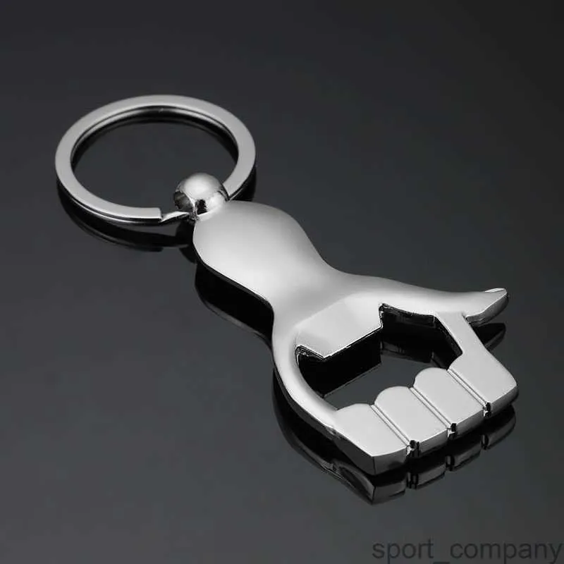 Palmiye Şişesi Açıcı Anahtarlık Erkekler için Araba Çantası Keying Metal Kolye Yaratıcı Anahtarlıklar