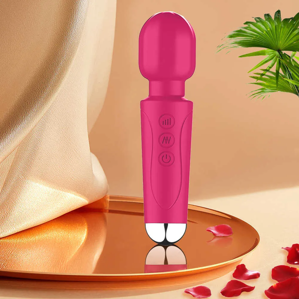 New Mini Powerful Av Vibrators for Women Magic Wand Vibrator Female Clitoris Stimulator Massager Dildo Sex Toy_voghion.com