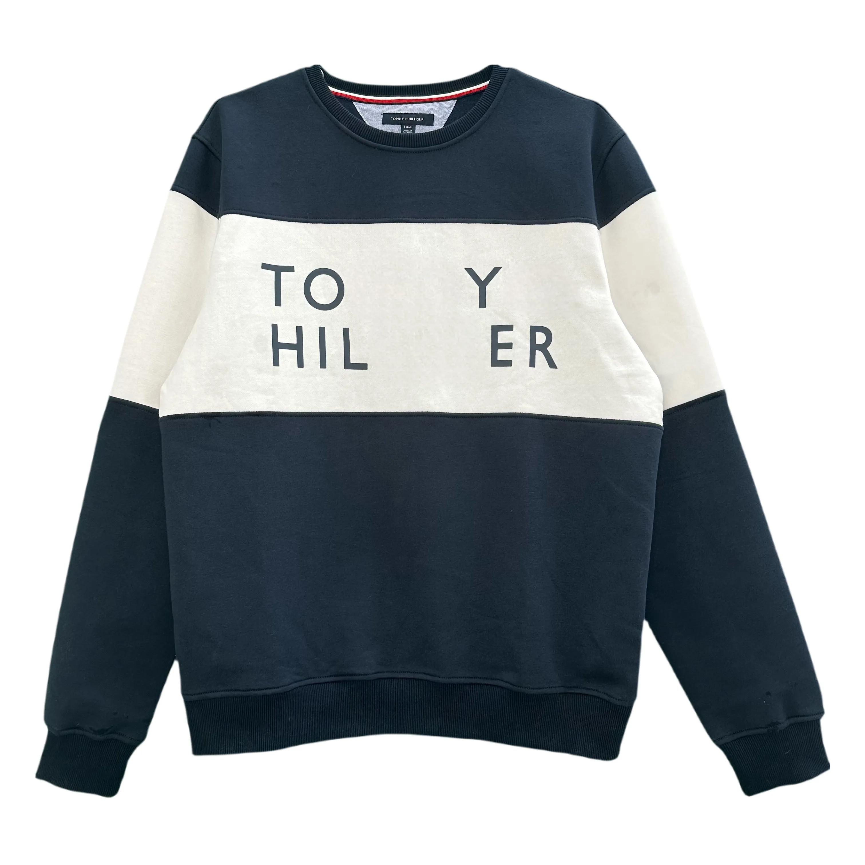 Hoodies voor heren Sweatshirts Tommy Designer Sweatshirt met capuchon voor heren Pullover Mode Herfst Winter Lange mouw Ronde hals Letter Puur katoen Topkwaliteit Hilfiger Xs-xxl