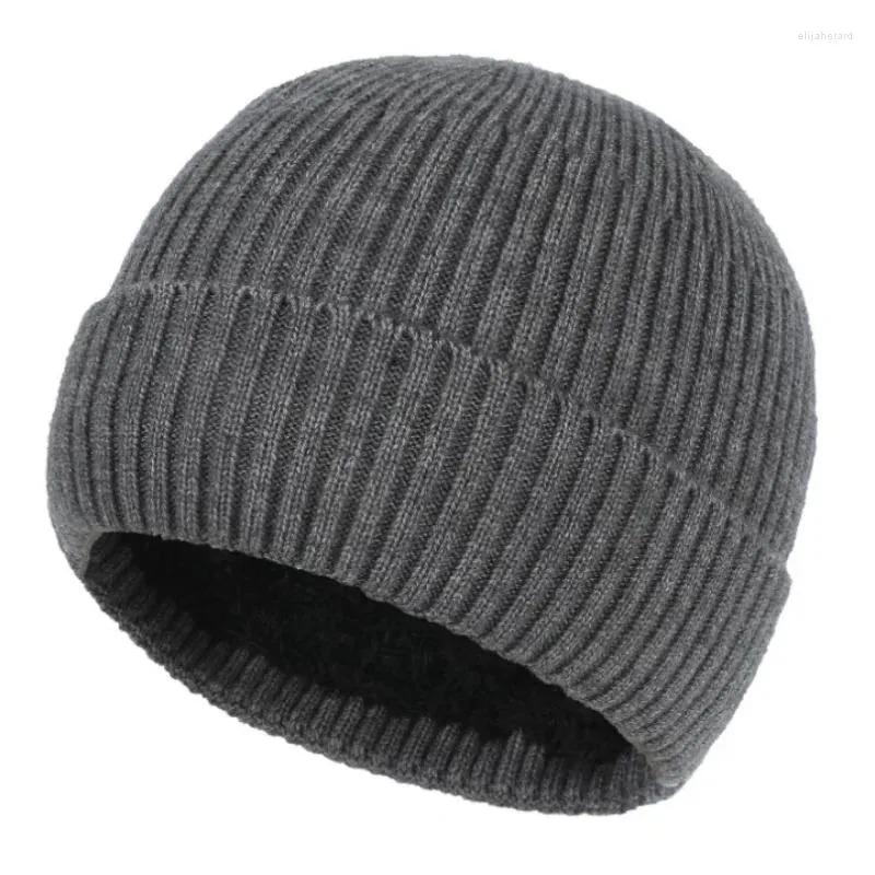 Банданы, зимняя теплая повседневная флисовая подкладка, зернистая шапка в стиле хип-хоп для взрослых, мужчин и женщин, шерстяная вязаная шапка с черепом, эластичная кепка унисекс
