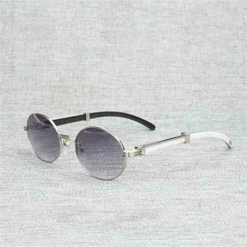 20% de réduction pour les créateurs de luxe Vintage Noir Blanc Corne De Buffle Hommes Bois Naturel Cadre De Lunettes Transparentes pour Femmes Lunettes De Plein Air Lunettes De Vue RondesKajia