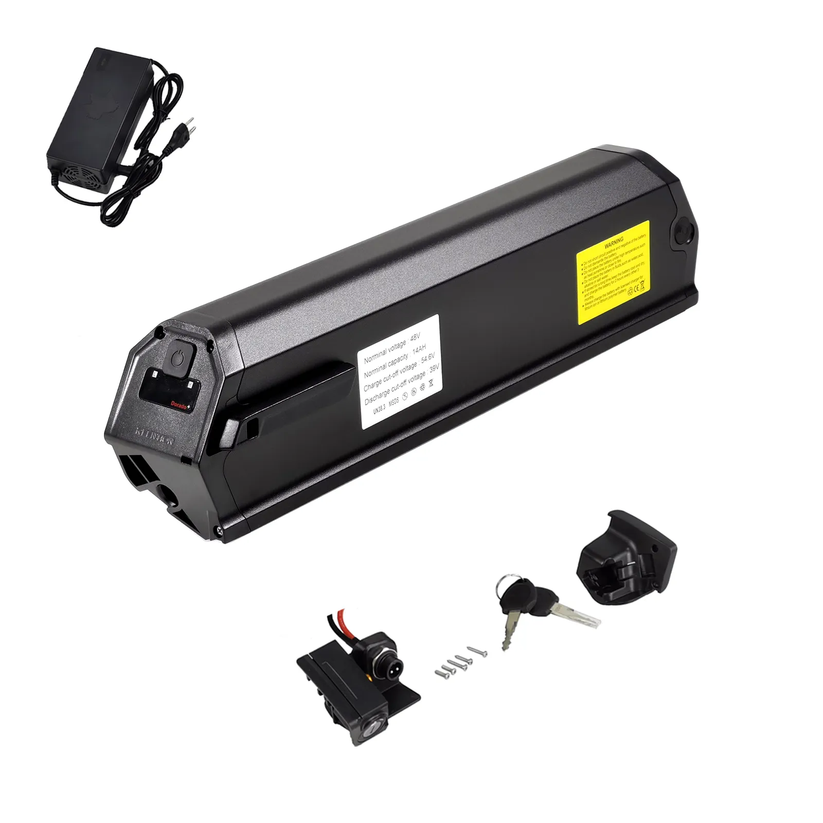 RECANER DORADO 21700 EBIKE BATTERY 48V20AH ELECTRAL BICYCLE LI ION BUTTION 48V DORADA RETANETE 394MM EBIKE LITHIUM BATTERY PACK FOR AVENTON PACE 500