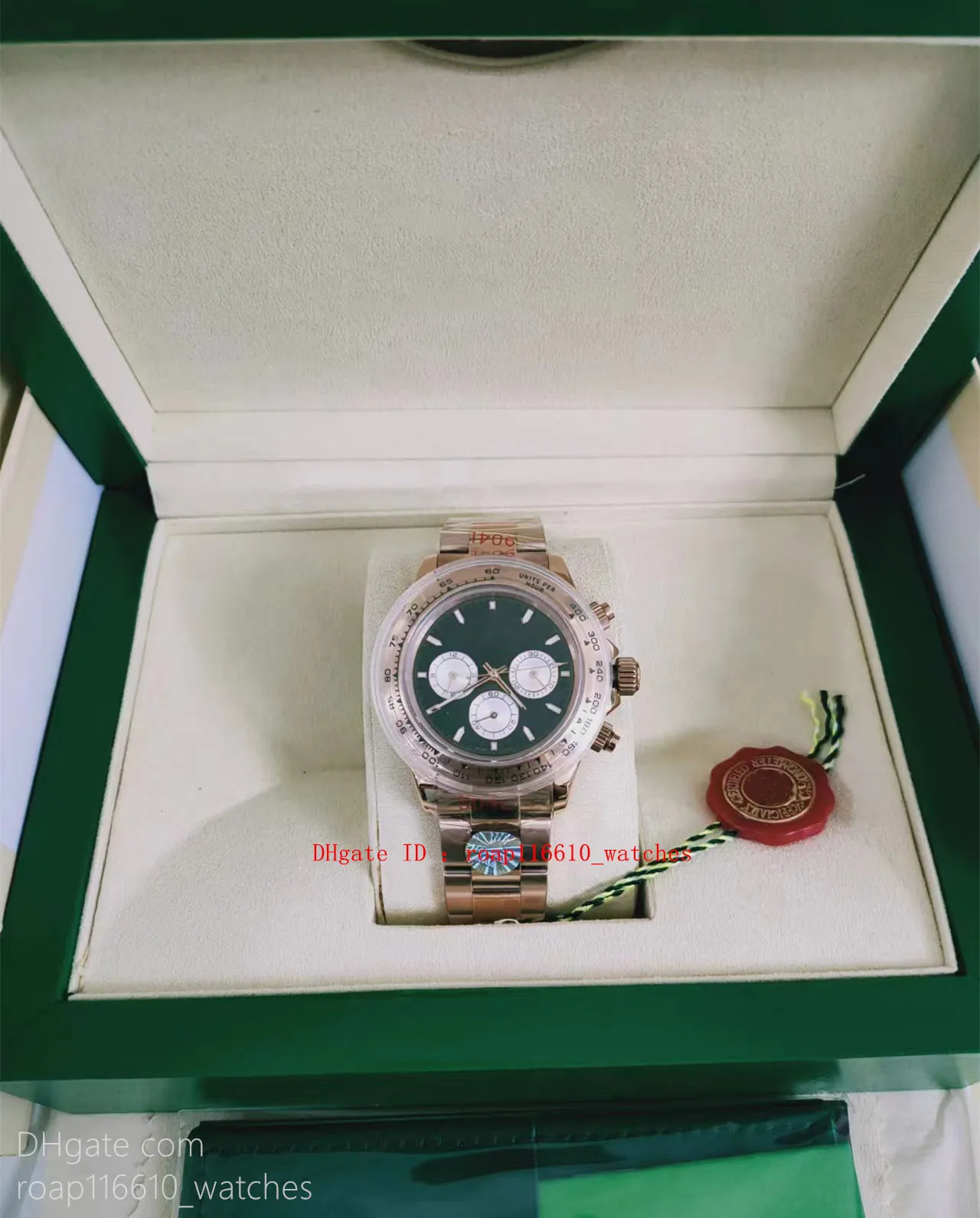 Män tittar på lyx 2813 Automatisk mekanisk 904 Fullt rostfritt stål Gliding Class Sports Twist Watch for Men of Waterproof Classic 40mm Rose Gold Sapphire Watch