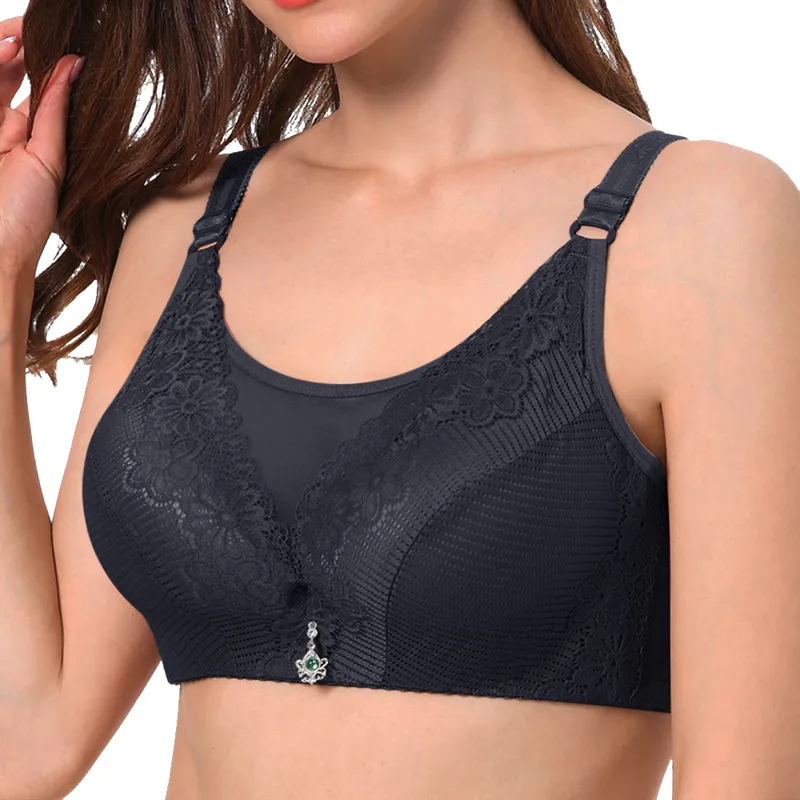 Gym Clothing Vertvie Women Underwire Bra Sexy Lace Small Breast