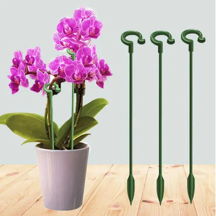 Garden Supplies Potted Flower Shape Support Rod Fixed Anti-lodging Leaf Guard Flower Stand Bracket Plant Potted