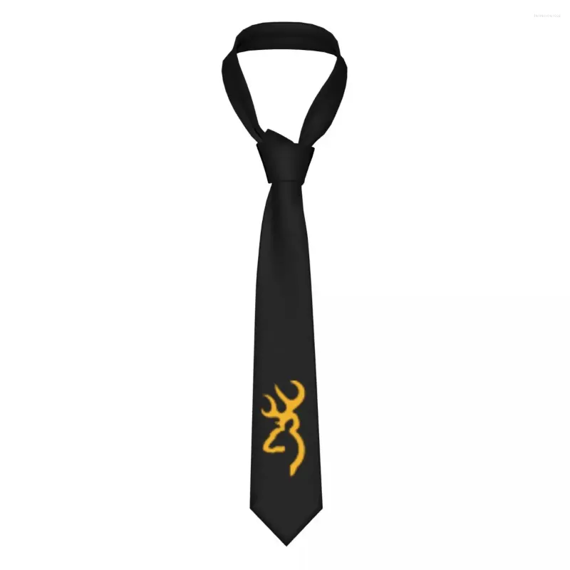 Bow bağları moda kahverengi boyun kravat erkekler için kişiselleştirilmiş ipek tabancalar kravat için kravat