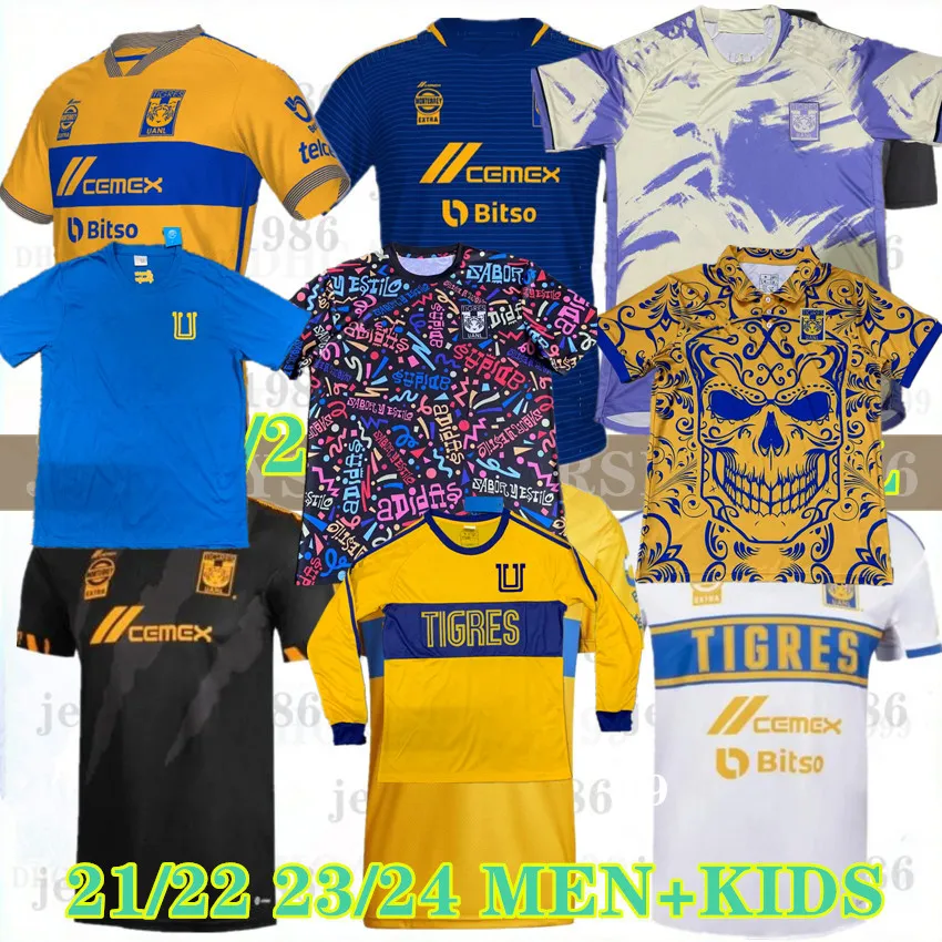 Maillot Tigres UANL Monterrey Adidas Jaune - Homme - Taille XL (15-16 Ans) - Occasion
