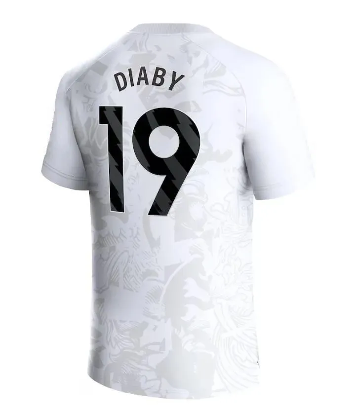DIABY Soccer Jerseys Kids Kit Home 2023 2024 asTOns VilLaS Football Shirt Training Away Fans Player Version Camisetas MINGS McGINN BUENDIA WATKINS Maillot Foo