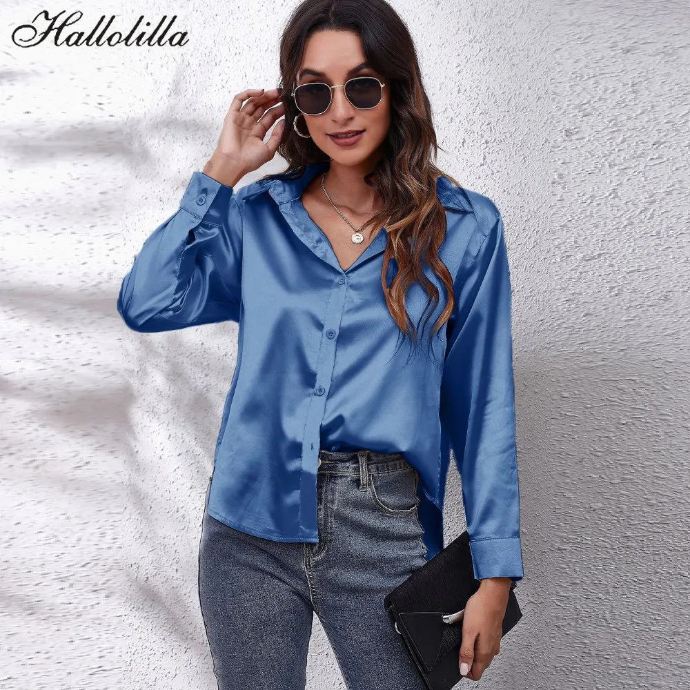 Blusas para mujer Camisas Primavera Otoño Moda Blusa suelta Mujer Elegante  Vintage Camisa de manga larga Tops Camisas De Mujer Ladies Street 230404