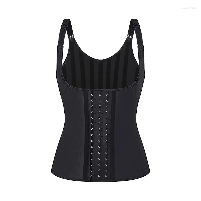 Women's Shapers Plus Size XS -6XL Adjustable Waist Trainer 25 Steel Boned Slimming Corset Workout Girdle Vest Latex Women Body Shaper