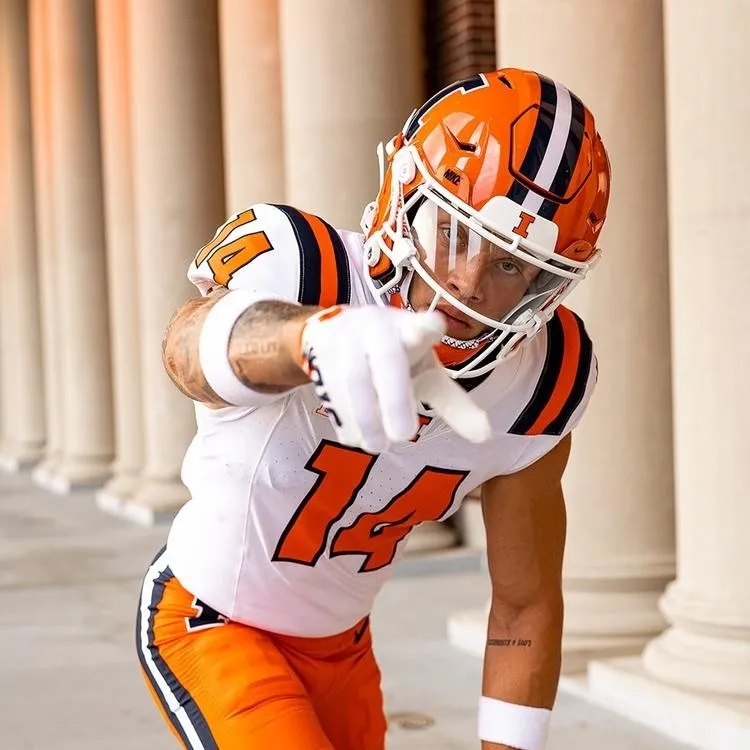 Illini football jersey hotsell