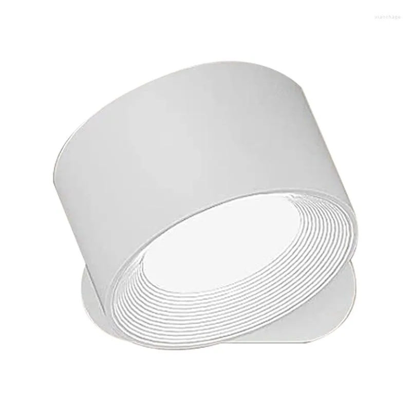 Lâmpadas LEDs de lâmpada de parede Luz de leitura de bateria com recarregável 360 ° Girlate livre livre