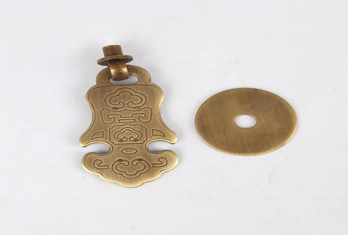 Mstyle chinês antigo simples botão de gaveta móveis maçaneta da porta hardware clássico guarda-roupa armário sapato cone vintage 6181545