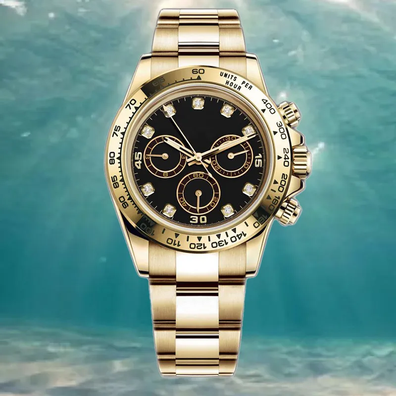 Panda dial automatic watch hot sale