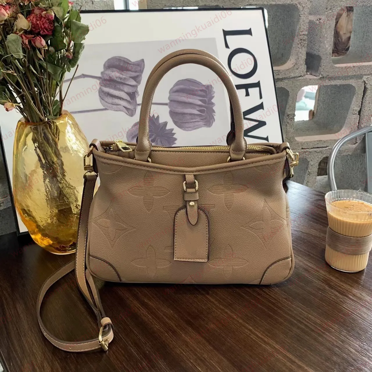 Designerskie torby skórzane torebki damskie kurs Corssbody Messenger torebka torebka torba Torka Tłoczanie vintage luksusowe torby na ramię M58916 Lady Crossbody torebki A03