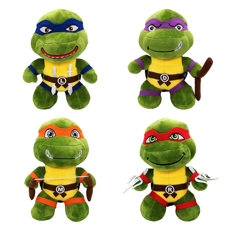 Teenage Mutant Ninja Turtles Peluche Toy Peluche Mignon Tortue Peluche  Poupée Jouets en peluche Pour enfants