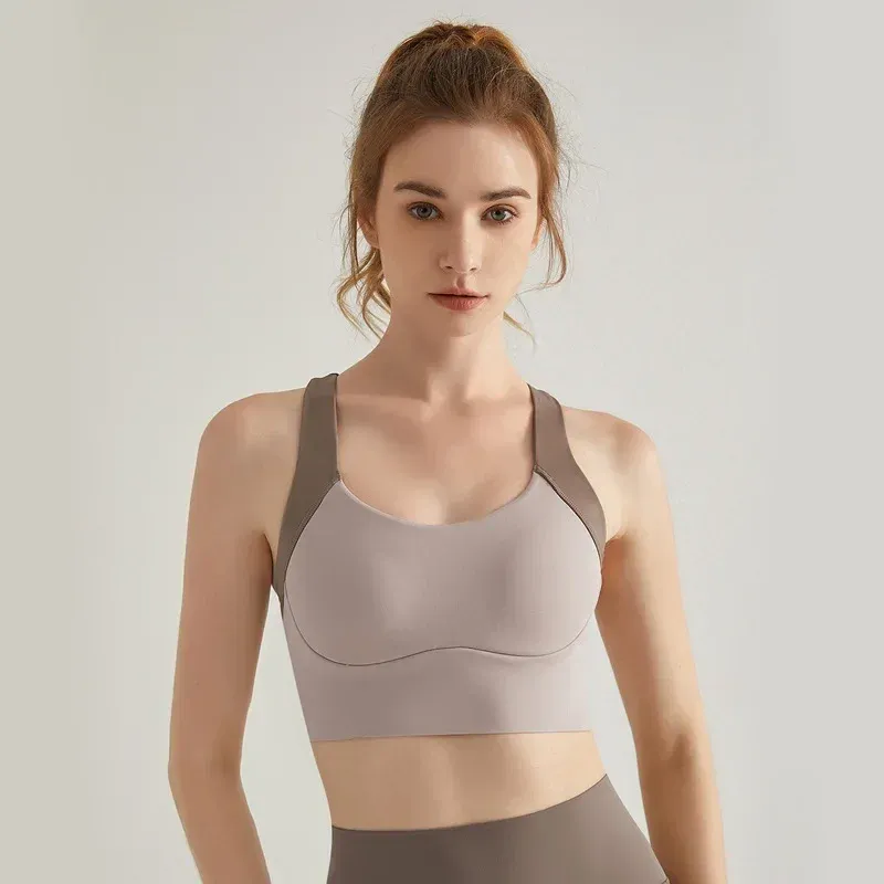 Womens Yoga Lilac Sports Bra With Fixed Chest Pad Waterproof, High  Intensity Skipping Rope, All In One Outer Wear For Running, Fitness, And  More From Shamomg, $17.44