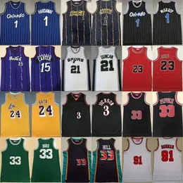 Mitchell and Ness Retro Jersey Basketball brYant Allen Iverson Larry 33 Bird Anthony arter McGrady Hardaway Bibby Williams Rodman Thomas Youth Kids Jersey