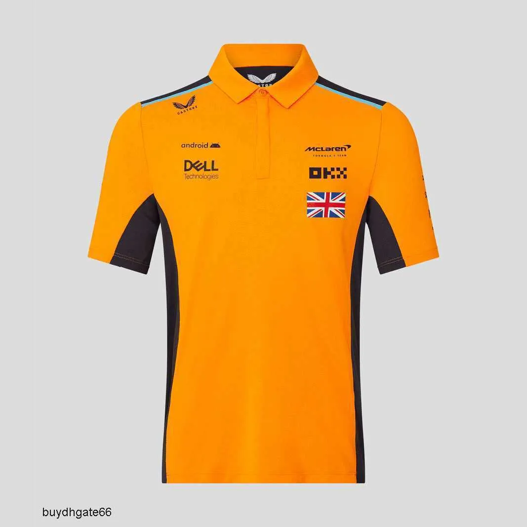 Camiseta de moda masculina RKYJ 23 mais recente F1 Formula 1 Racing McLaren 4 Norris 81 Piastri Professional Team Clothing Oversize Breathable Children's Shirt 100-4xl