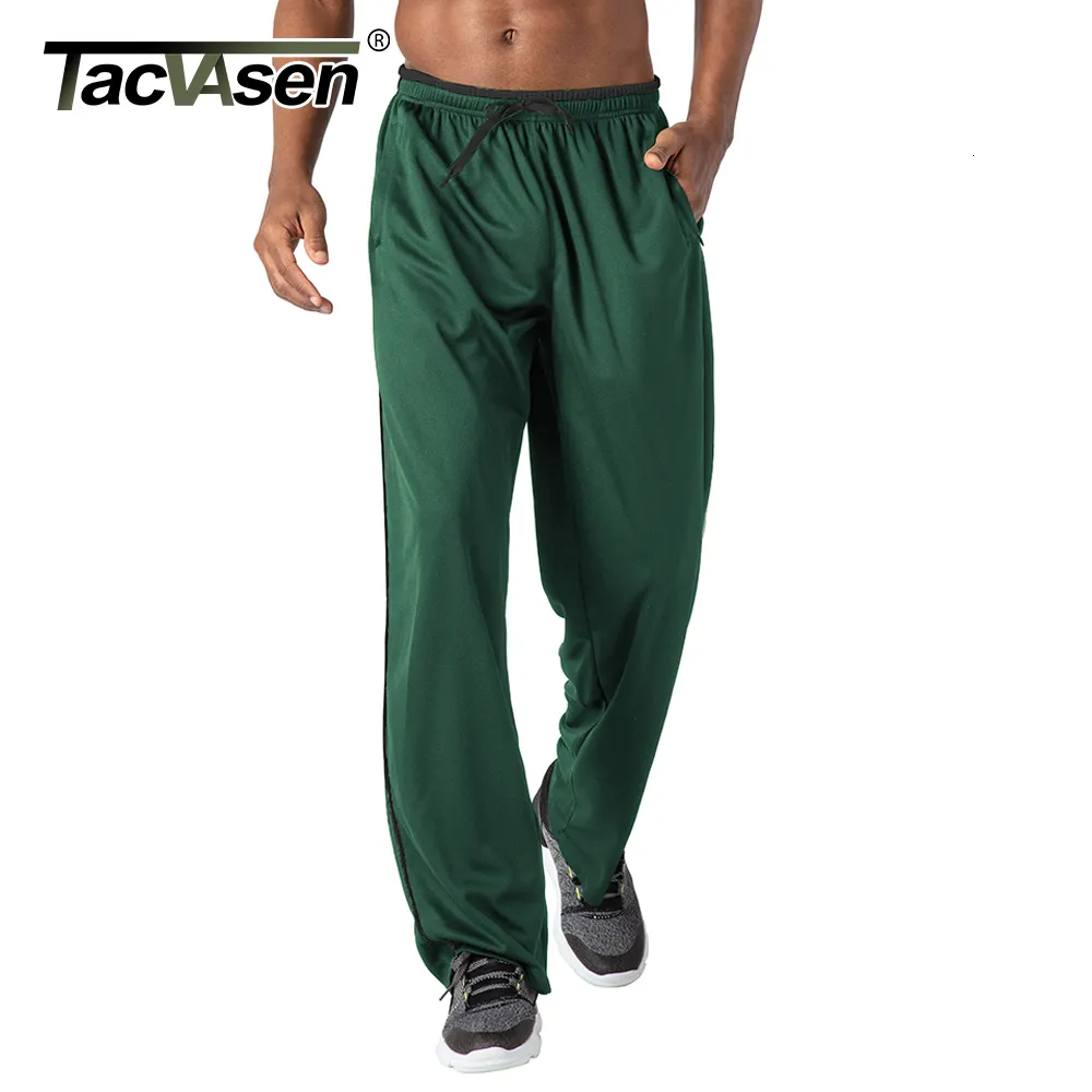 Pantaloni da uomo TACVASEN Mesh traspirante Pantaloni sportivi Pantaloni casual da uomo Elastico in vita Pantaloni da corsa Escursionismo Pantaloni larghi da montagna 230404