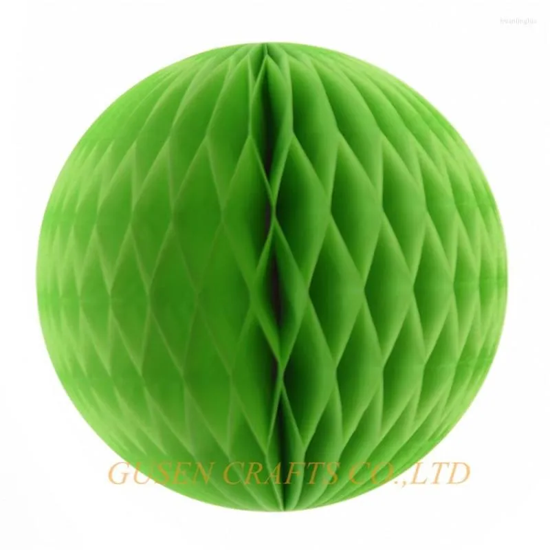 Juldekorationer 6 "(15 cm) 10st/Lot Tissue Honeycomb Paper Balls för födelsedag med flera färger tillgängliga