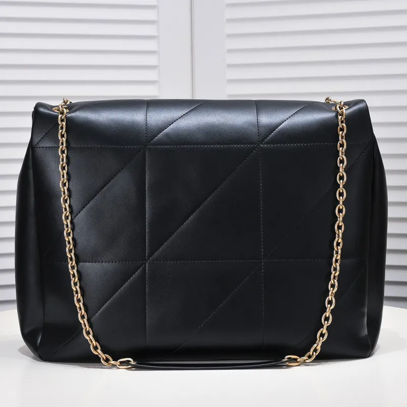 Medium Tote Bag with Leather Handle and Chain&Tassel 002 main image 1