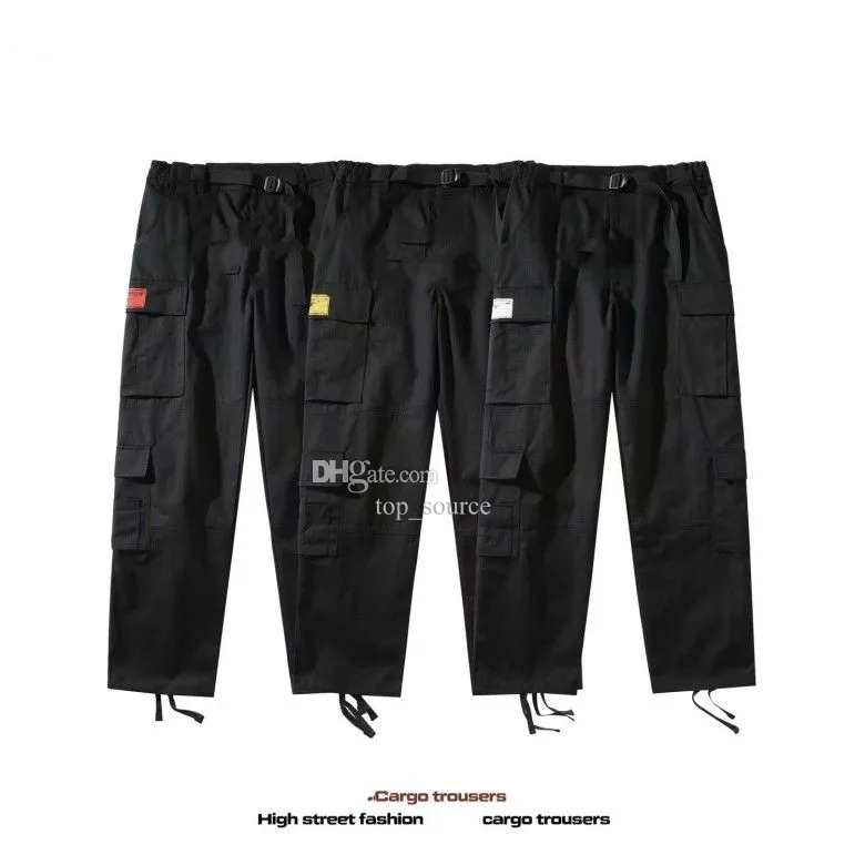 Mens Cortez Cargo Pant Man Designer Cargos Pants Trousers Work Trouser High  Street Hip Hop Casual Multi-pockets Oversized Loose Straight Overalls