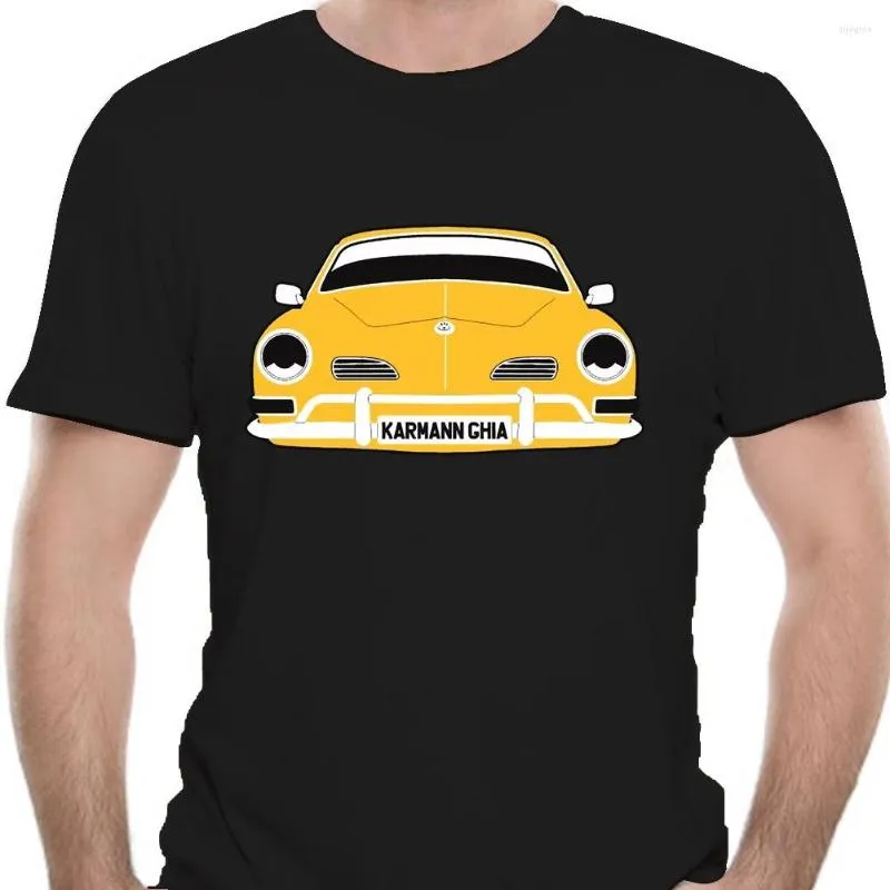 Men's T Shirts CUSTOM HTees T-shirt - KARMANN GHIA (Karman) Pick Car Colour Plate S-3XL Men Shirt Fashion