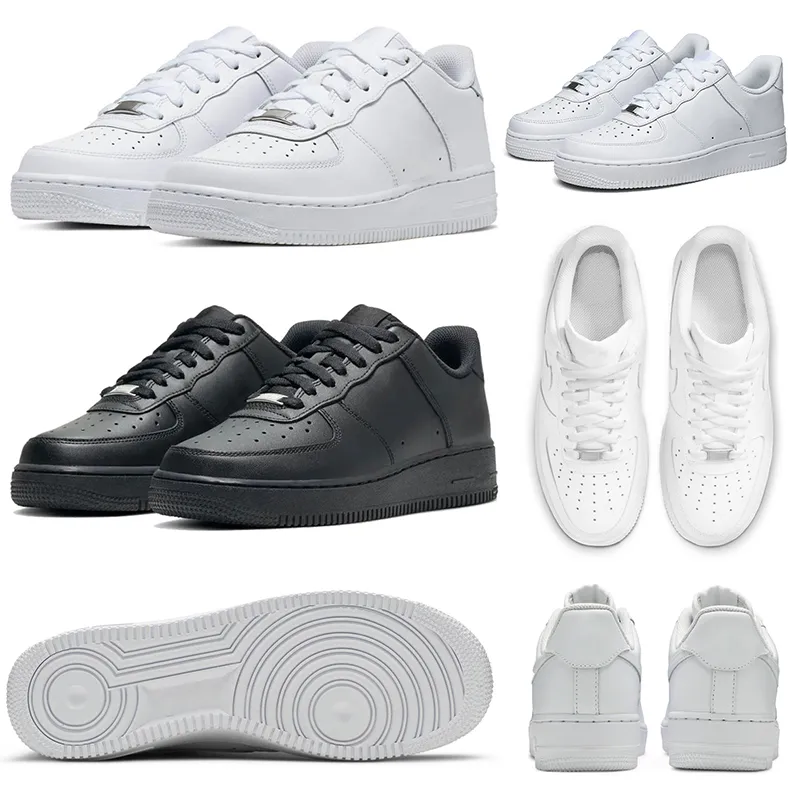 Darmowa wysyłka projektant One Buty Platforma Triple White Black Mens Treners Women Sneakers