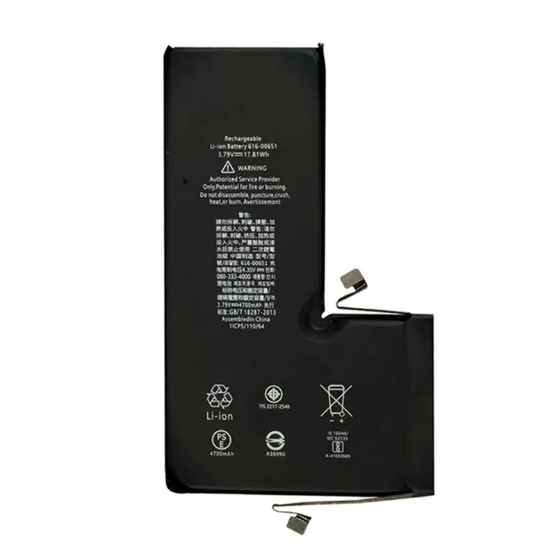 Zero-cycle hoogwaardige oplaadbare batterij voor iPhone 12Mini Pro 13 13Mini 13 Pro 14 14Pro mobiele telefoonbatterij met verzending inclusief belasting