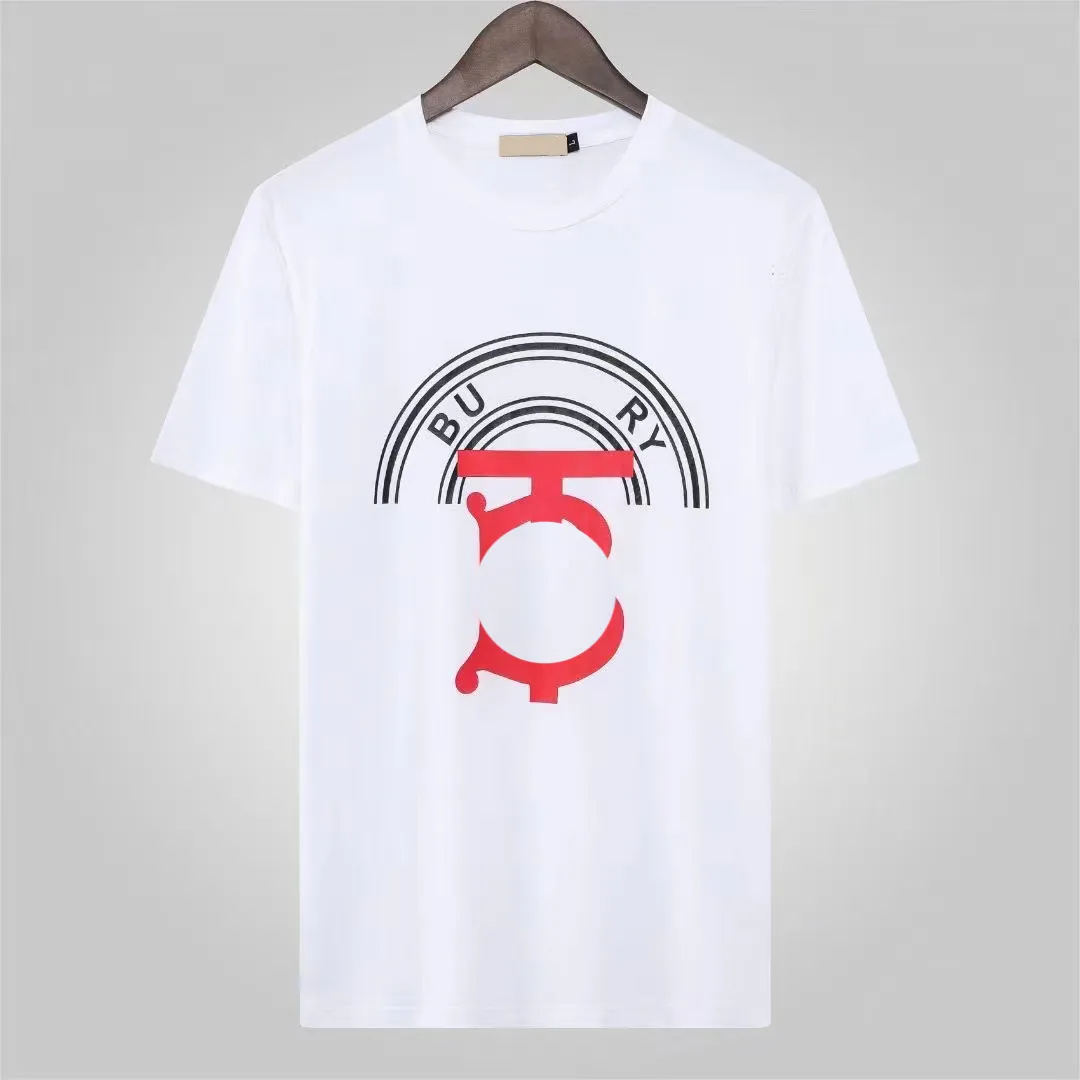 Mode Luxe Hommes T-shirts Femmes Tshirt Hommes Streetwear Designer Tshirt Équilibré Manches courtes Vêtements de luxe Multicolor Tshirt Vêtements de mode Taille asiatique S5X